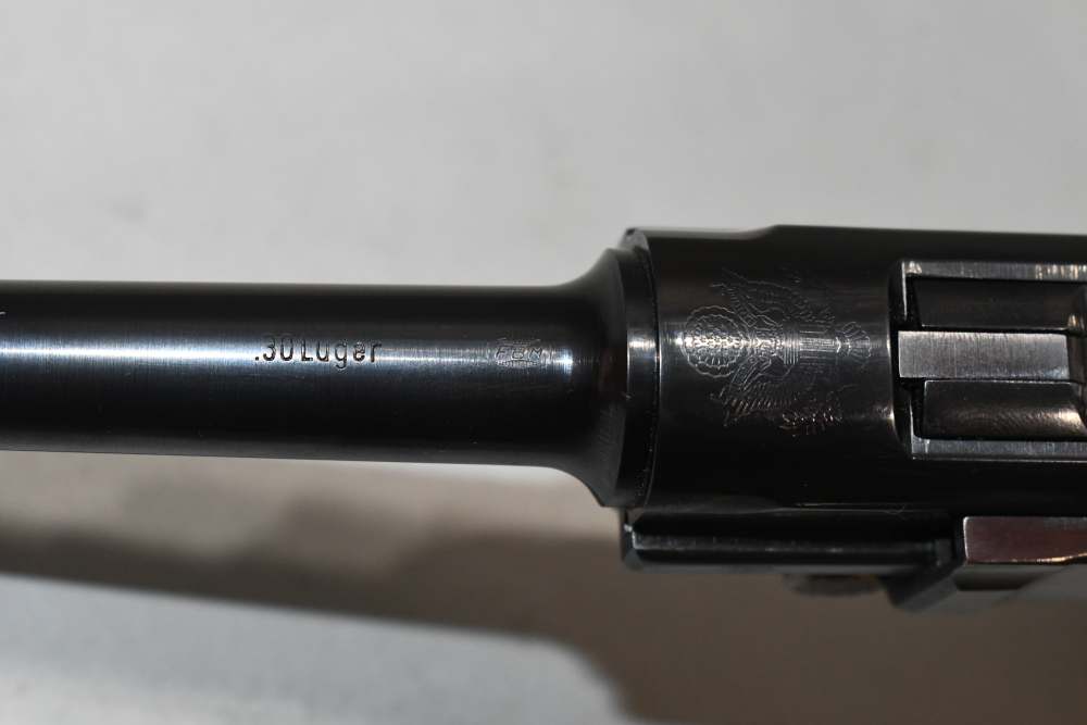 Nice Mauser American Eagle Luger Semi Pistol Interarms 30 Cal 6"-img-22