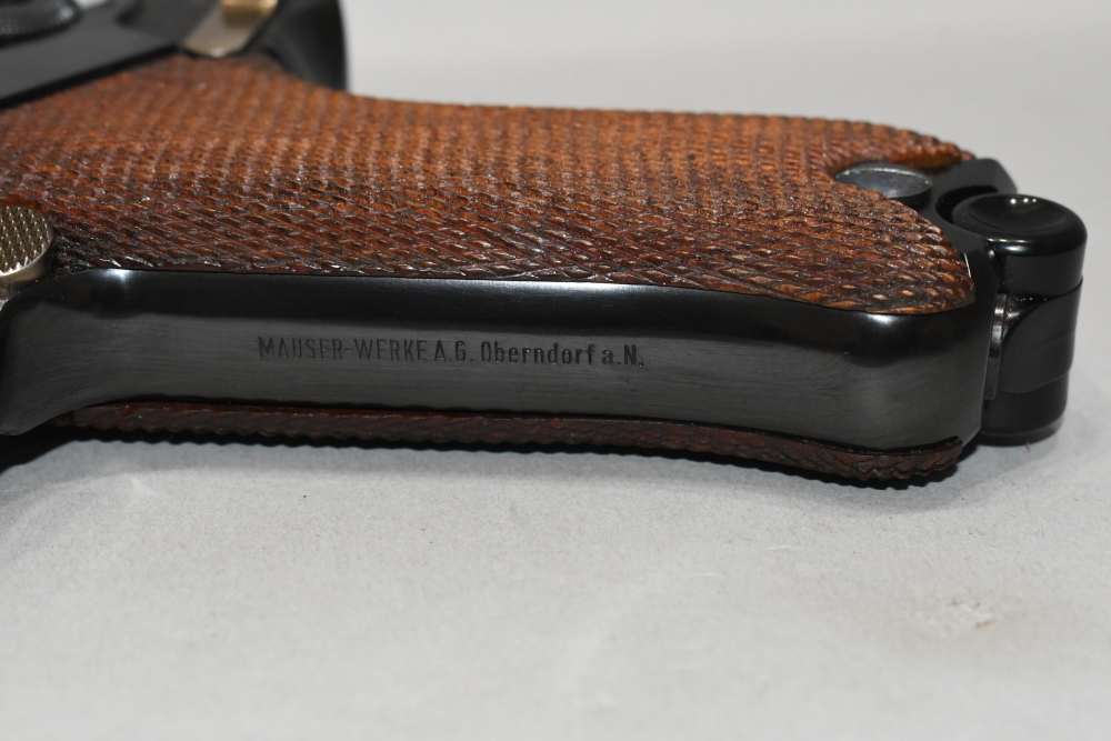 Nice Mauser American Eagle Luger Semi Pistol Interarms 30 Cal 6"-img-15