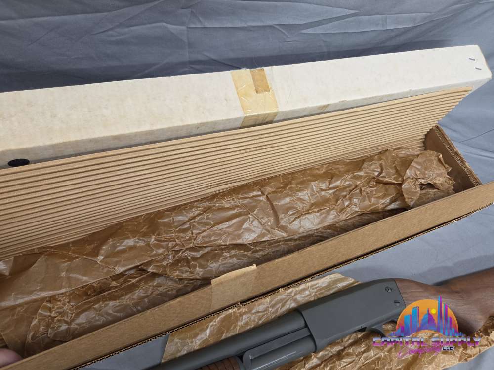 Ithaca 37 Featherlite shotgun 12 gauge 20" parkerized with box-img-28