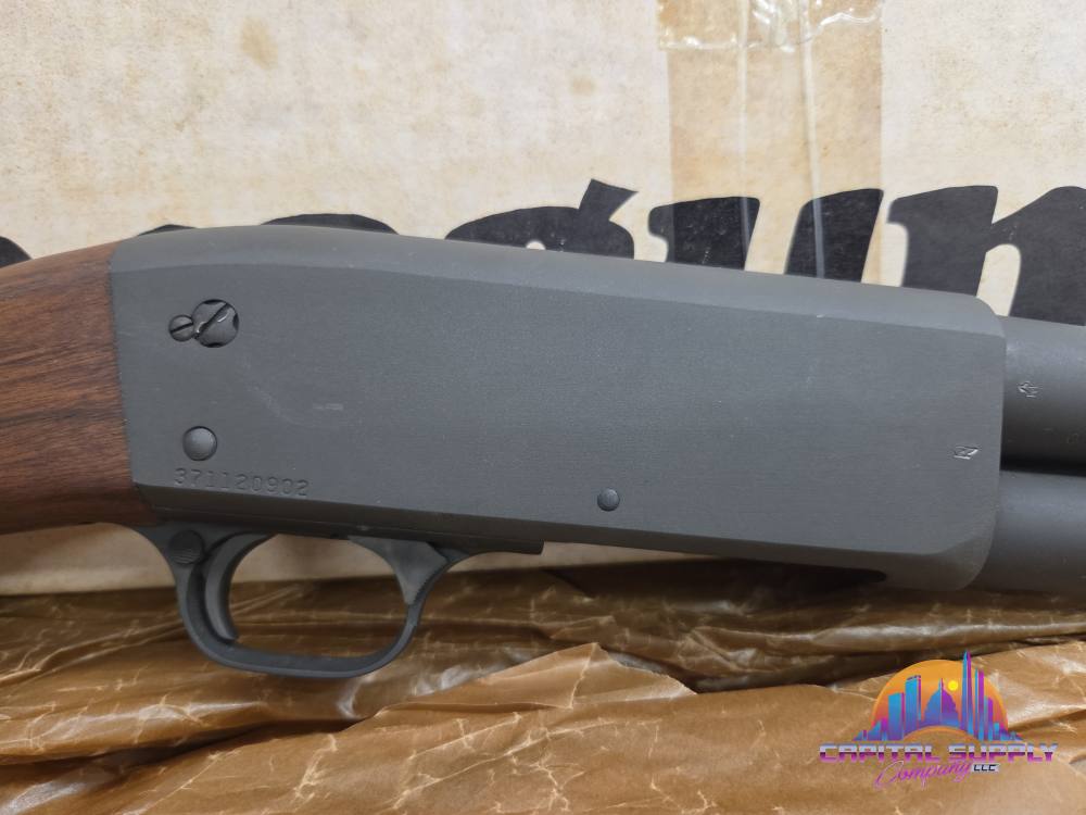 Ithaca 37 Featherlite shotgun 12 gauge 20" parkerized with box-img-17