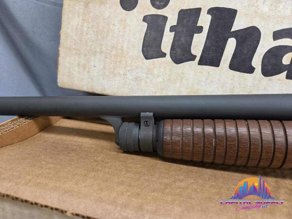 Ithaca 37 Featherlite shotgun 12 gauge 20" parkerized with box-img-10