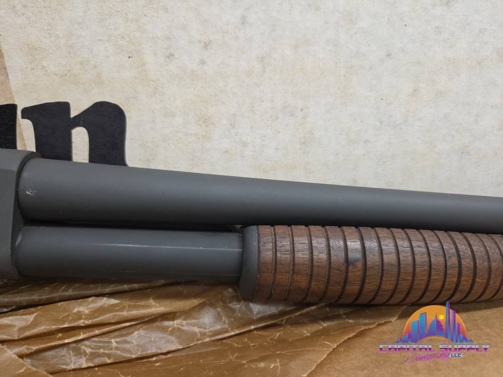 Ithaca 37 Featherlite shotgun 12 gauge 20" parkerized with box-img-18