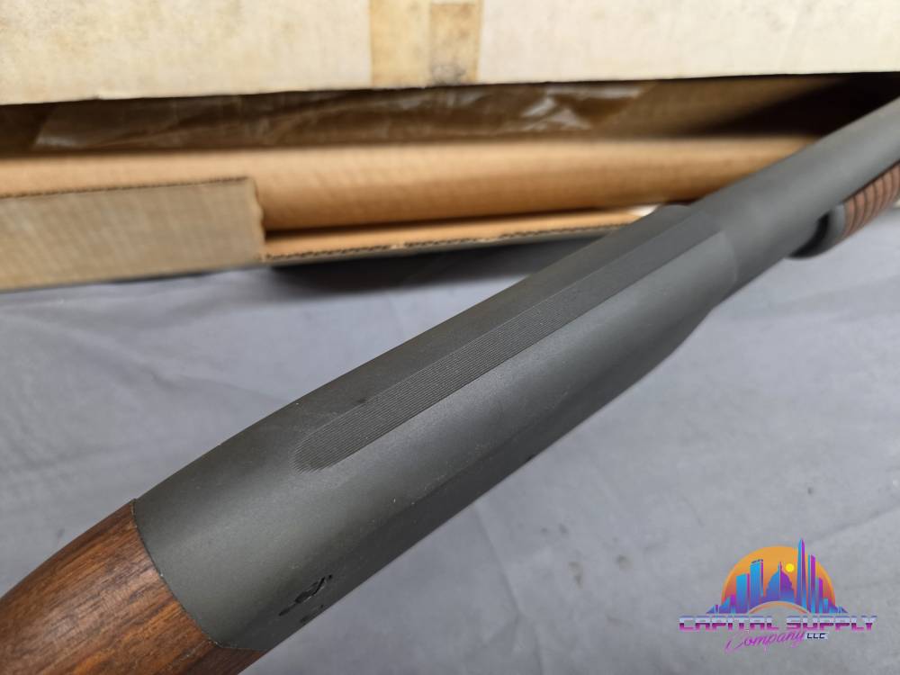 Ithaca 37 Featherlite shotgun 12 gauge 20" parkerized with box-img-5