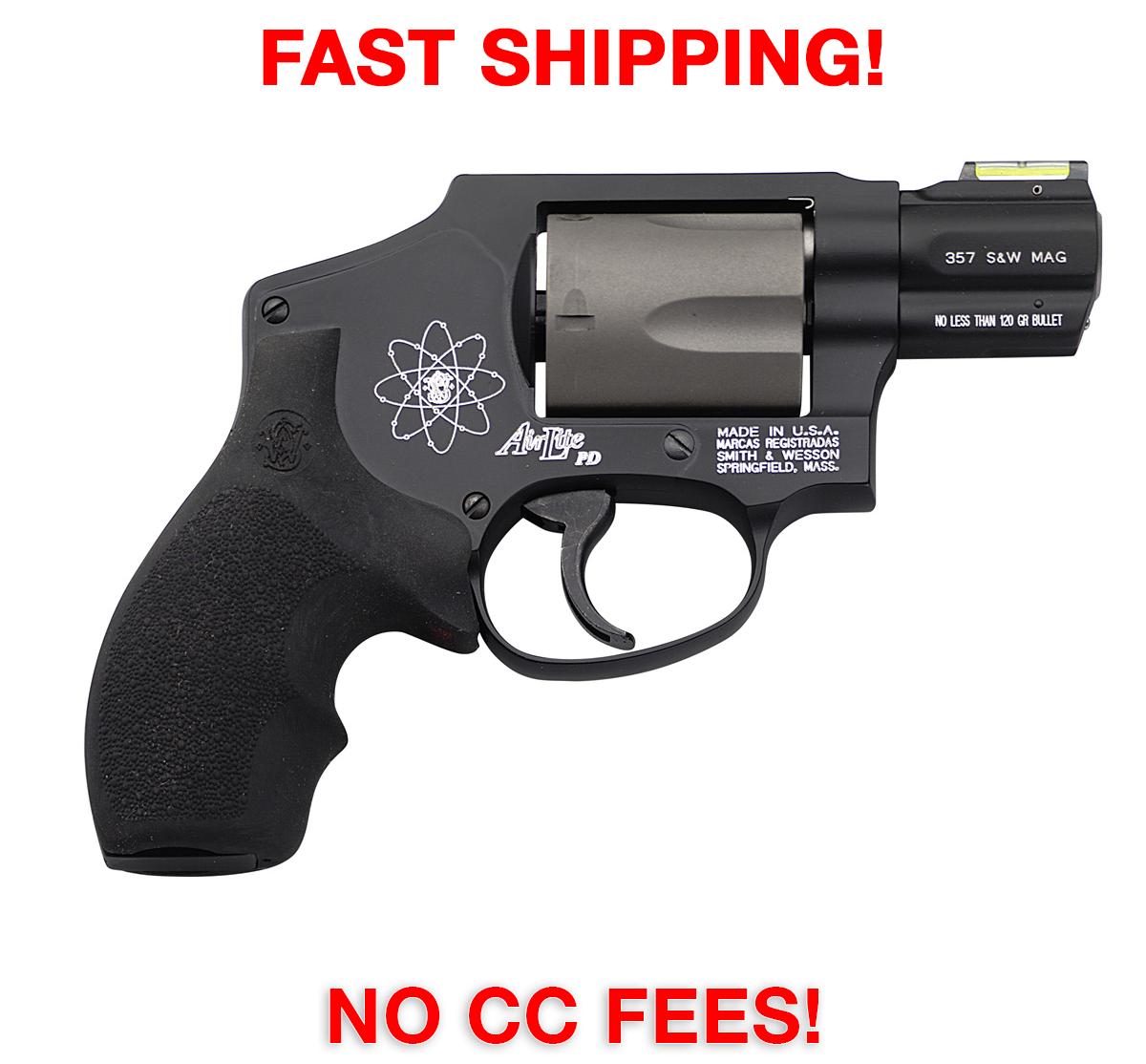 Smith and Wesson 340Pd 357Mag 1-7/8" 5RD Hiviz-img-0