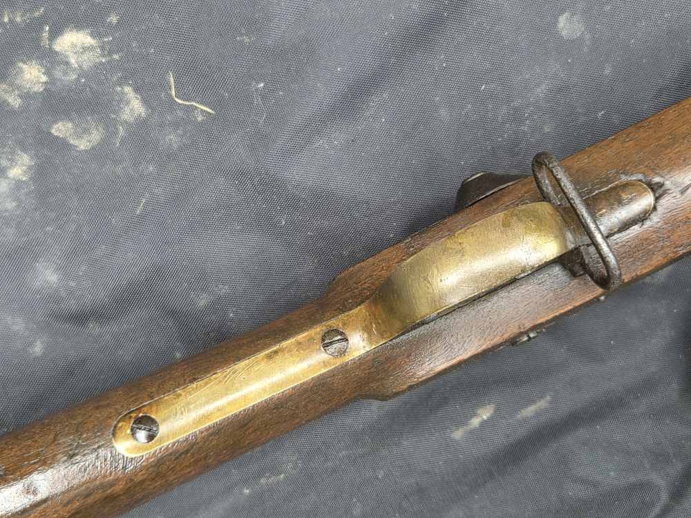 ANTIQUE SNIDER ENFIELD 577 cal Mark II rifle dates to 1861 fine 60% blue-img-13