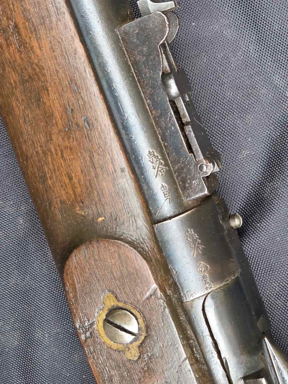 ANTIQUE SNIDER ENFIELD 577 cal Mark II rifle dates to 1861 fine 60% blue-img-17