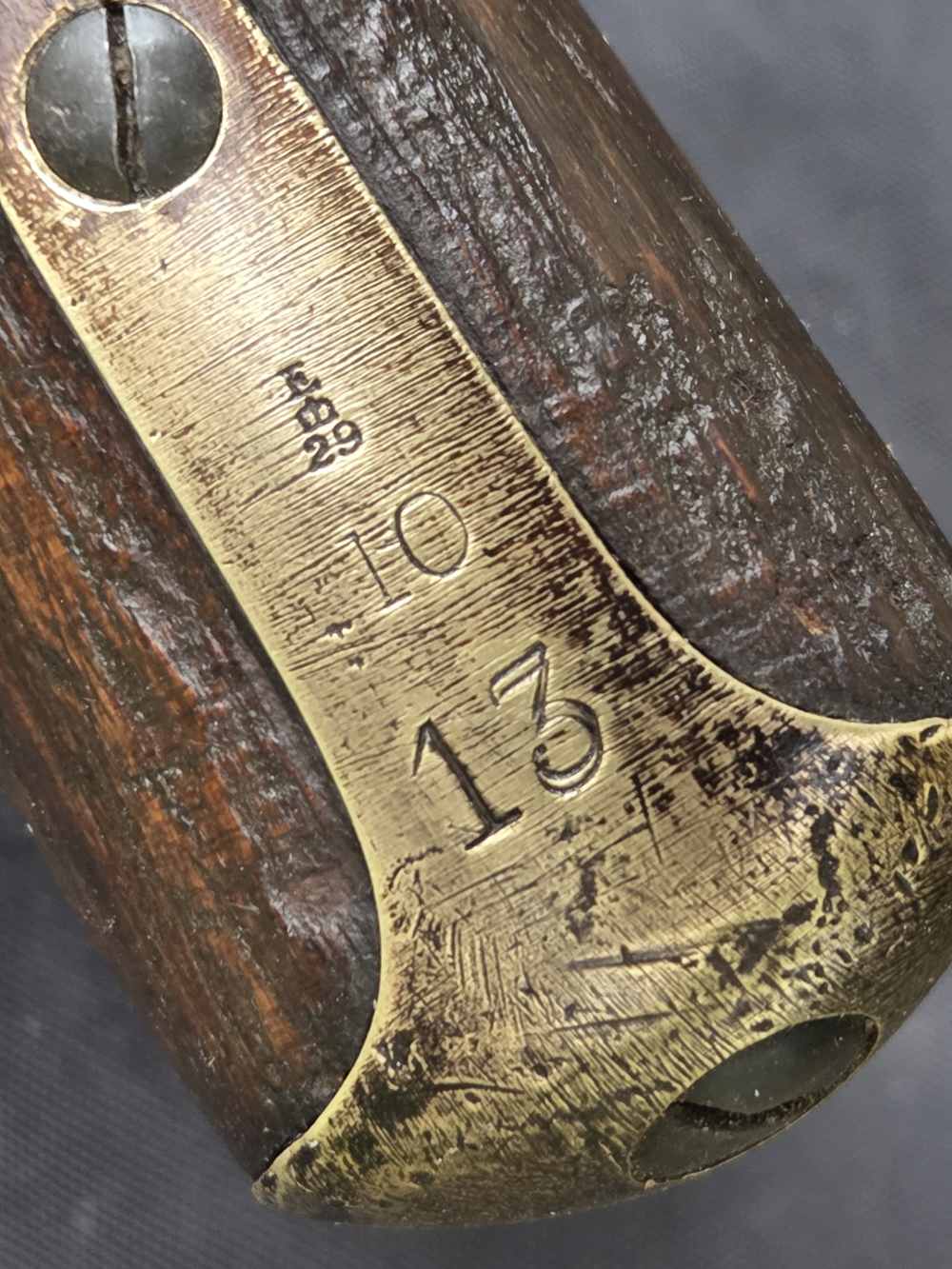 ANTIQUE SNIDER ENFIELD 577 cal Mark II rifle dates to 1861 fine 60% blue-img-8