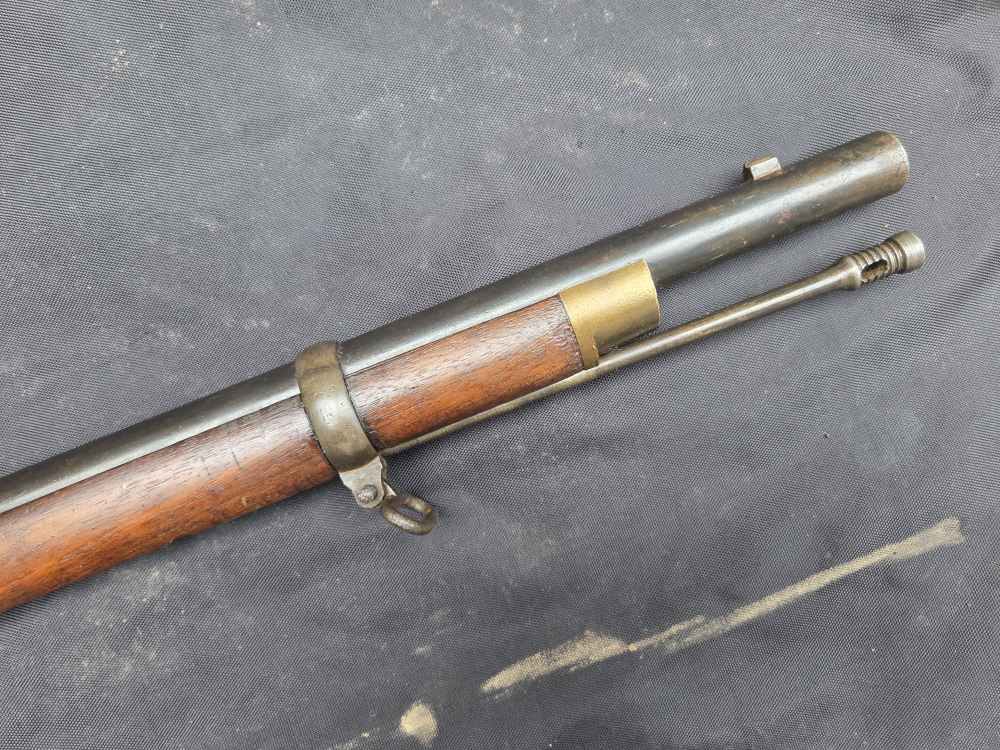 ANTIQUE SNIDER ENFIELD 577 cal Mark II rifle dates to 1861 fine 60% blue-img-28