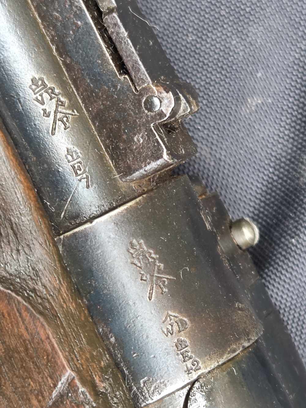 ANTIQUE SNIDER ENFIELD 577 cal Mark II rifle dates to 1861 fine 60% blue-img-16