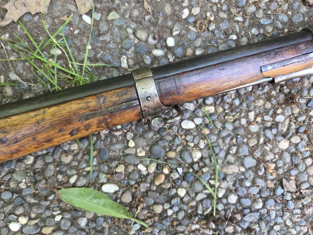 ANTIQUE AUSTRIAN WANZL model 1863/66 Extra Corps carbine-img-7