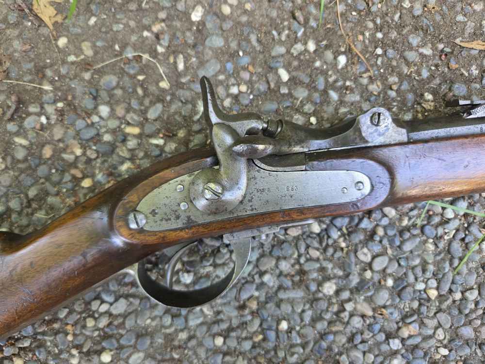 ANTIQUE AUSTRIAN WANZL model 1863/66 Extra Corps carbine-img-2