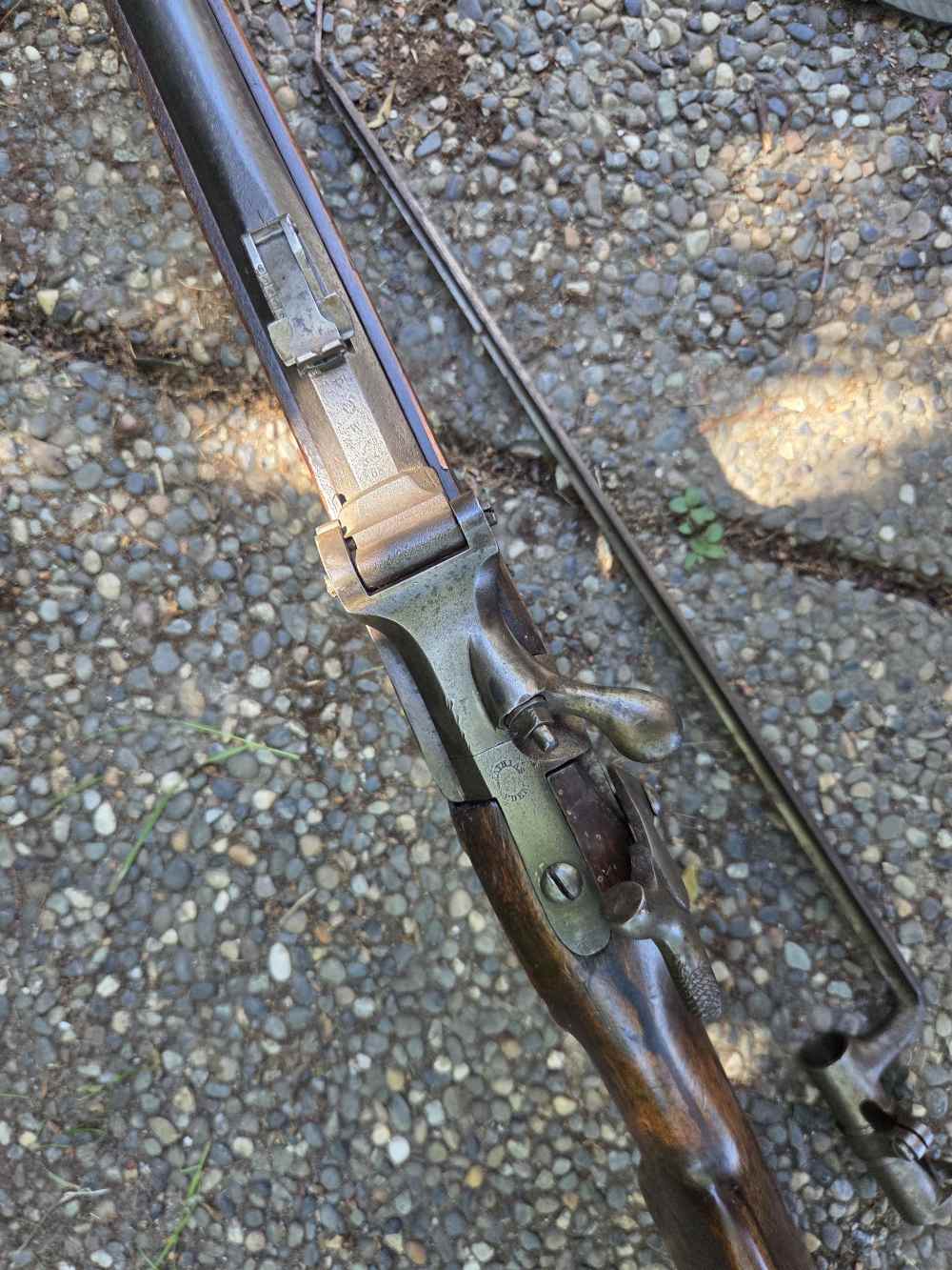 ANTIQUE AUSTRIAN WANZL model 1863/66 Extra Corps carbine-img-32
