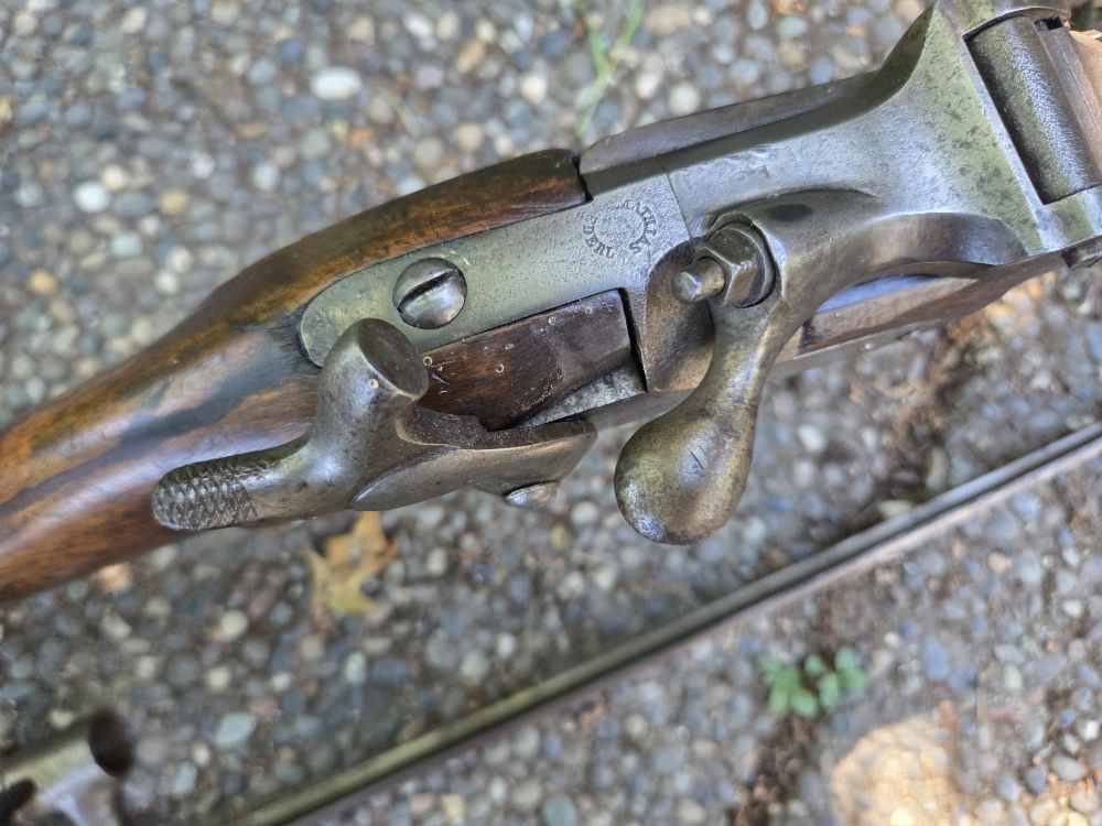 ANTIQUE AUSTRIAN WANZL model 1863/66 Extra Corps carbine-img-30