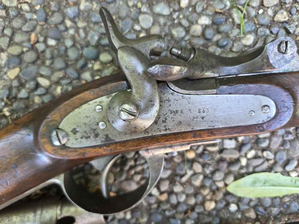 ANTIQUE AUSTRIAN WANZL model 1863/66 Extra Corps carbine-img-24