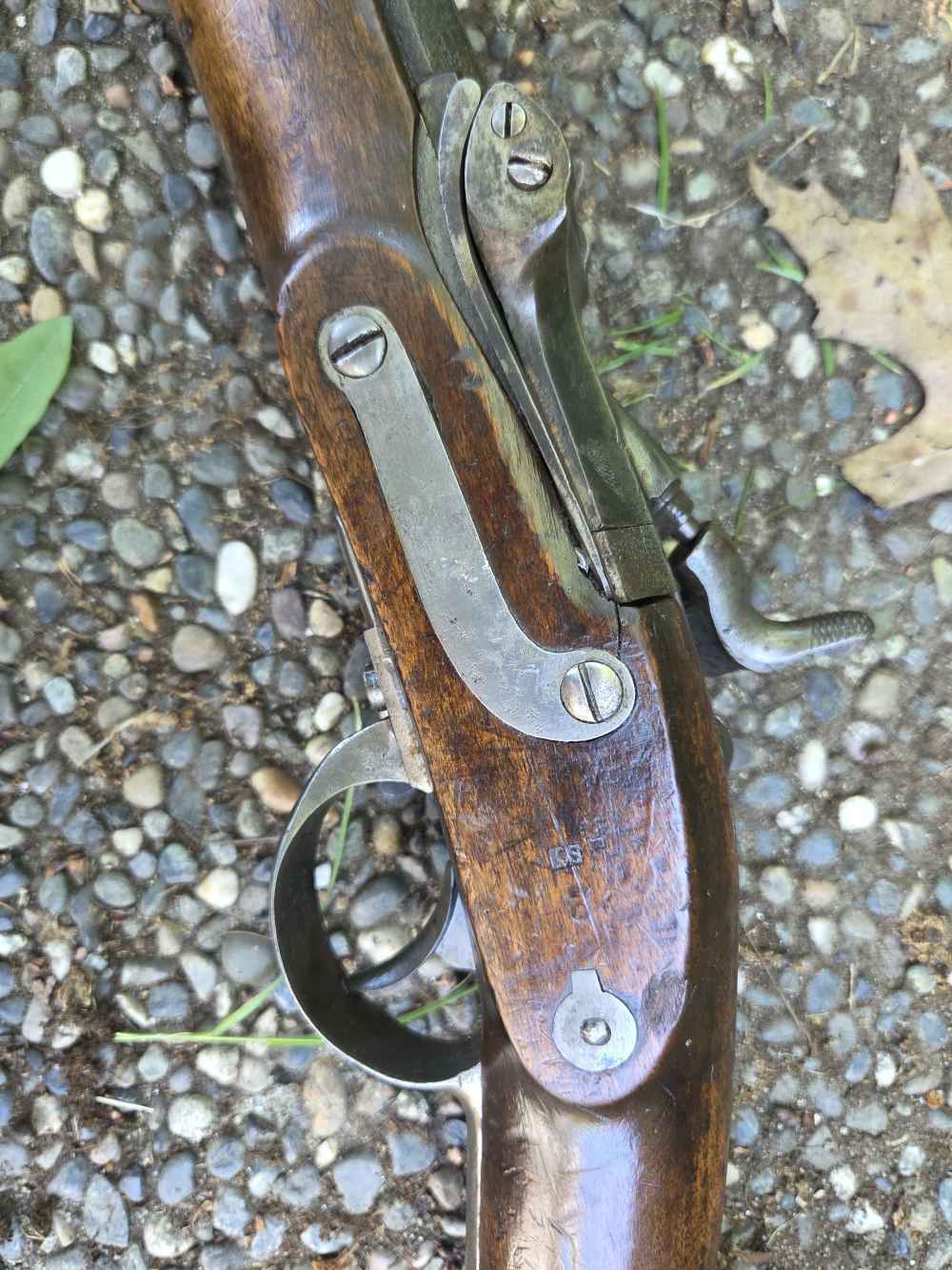 ANTIQUE AUSTRIAN WANZL model 1863/66 Extra Corps carbine-img-13