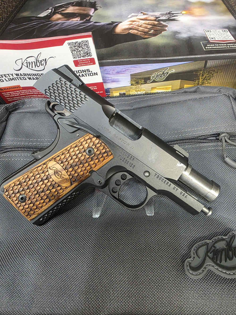 Kimber Ultra Raptor II 1911 45 ACP 3 inch BBL -img-4