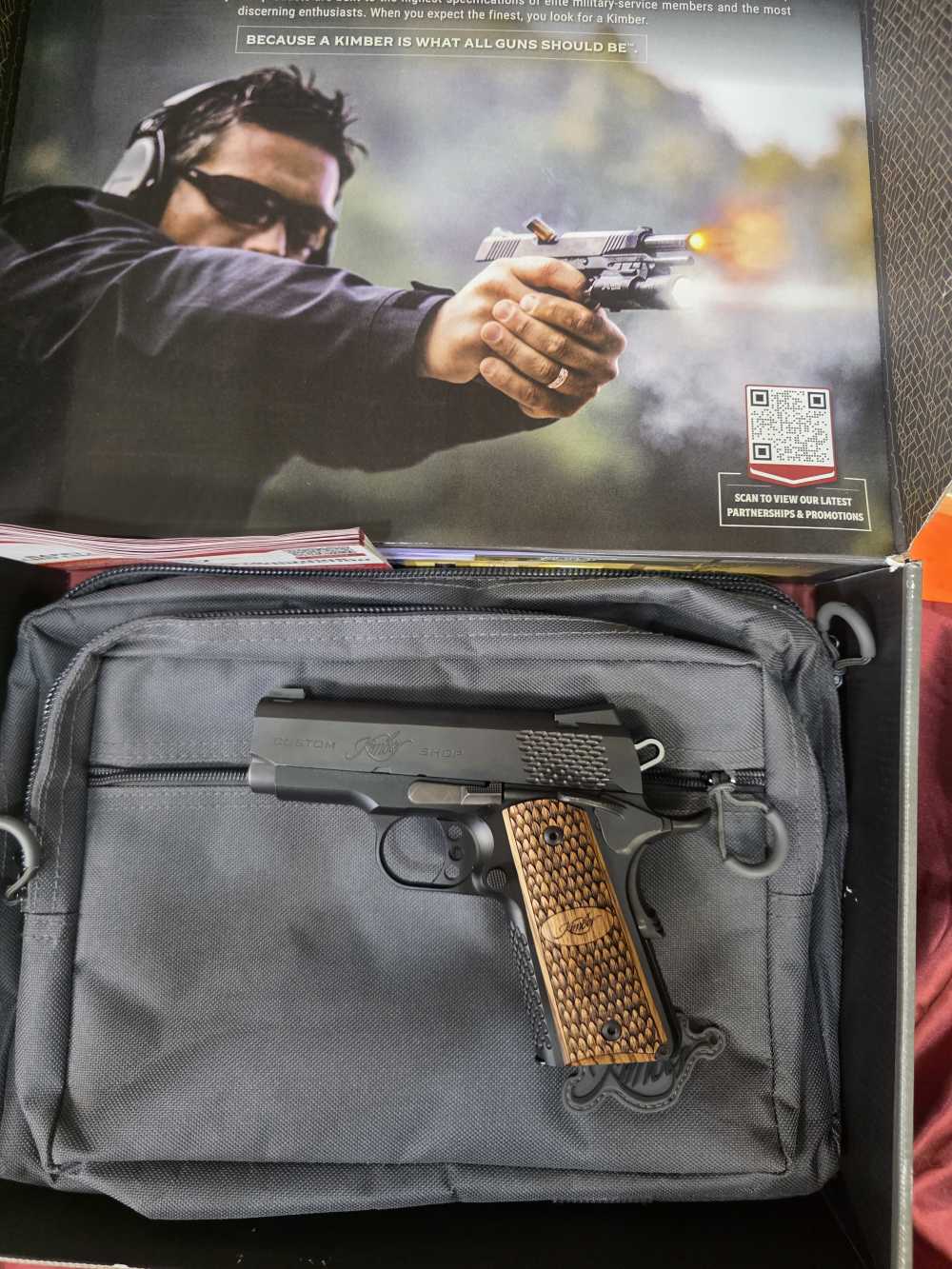 Kimber Ultra Raptor II 1911 45 ACP 3 inch BBL -img-2