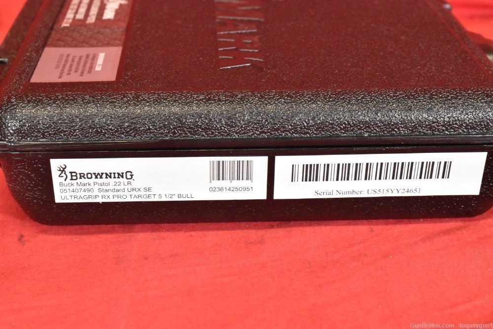 Browning Buck Mark Standard URX 22 LR 5.5" California Legal Buckmark-img-9