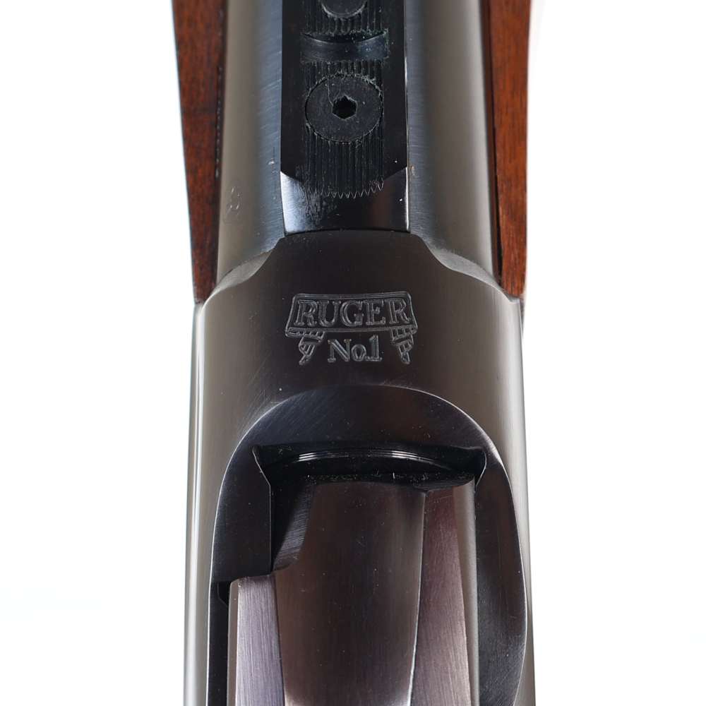 Ruger No 1 Varmint, 257 Roberts 26” Barrel Blued/Wood VERY NICE W/ Burris!-img-43