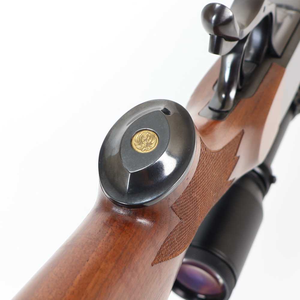 Ruger No 1 Varmint, 257 Roberts 26” Barrel Blued/Wood VERY NICE W/ Burris!-img-26