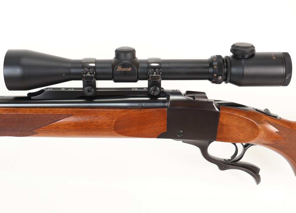 Ruger No 1 Varmint, 257 Roberts 26” Barrel Blued/Wood VERY NICE W/ Burris!-img-38