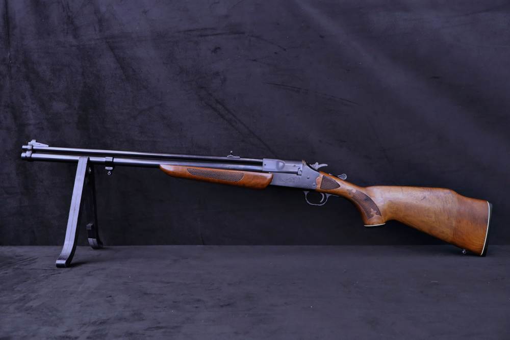 1968 Savage 24V .222 Rem 20 GA 24" BBL Over/Under Combo Gun -img-1
