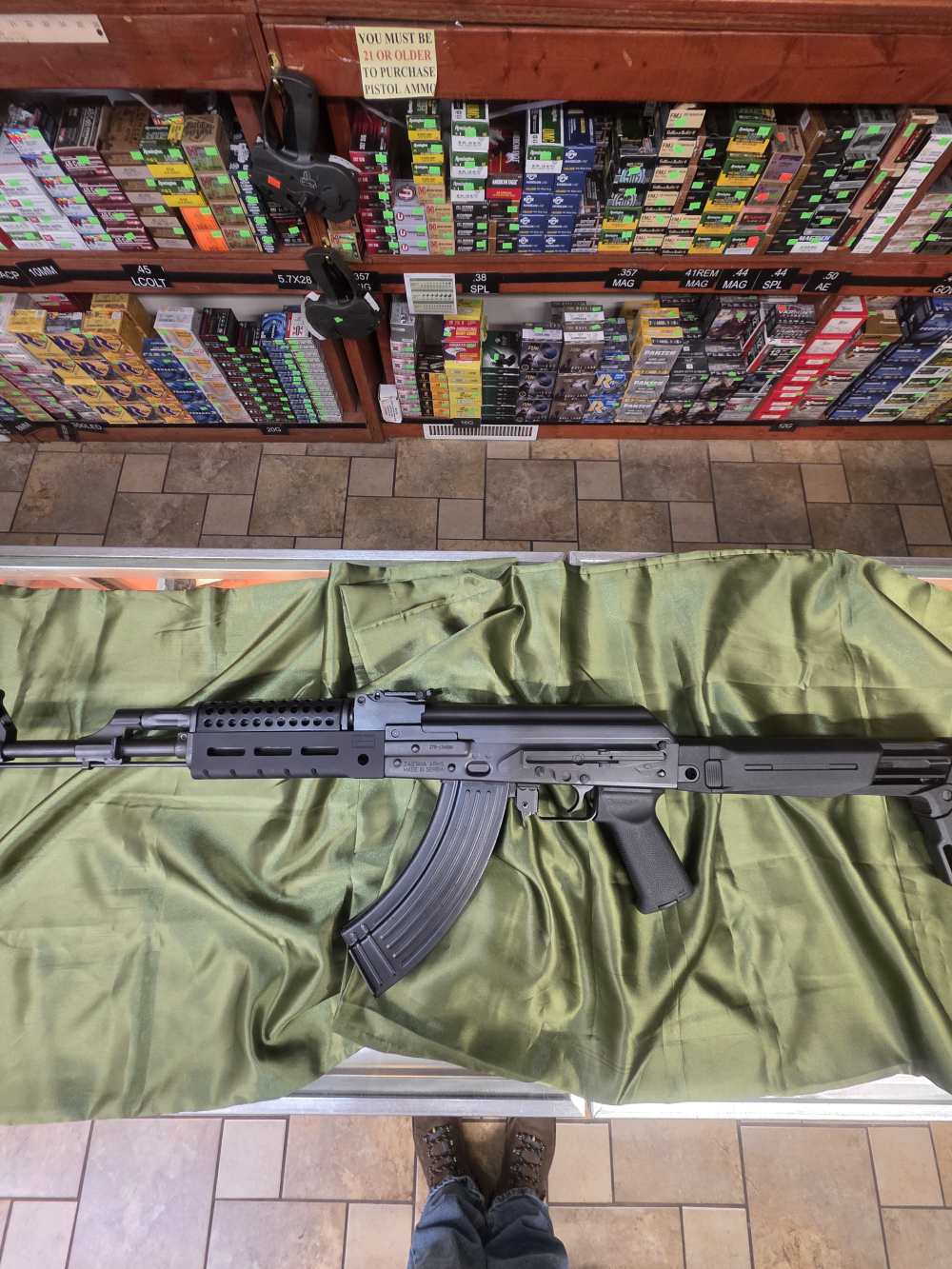 Zastava ZPAPM70 AK Style 30 RD Mag MINT Folding Stock-img-12