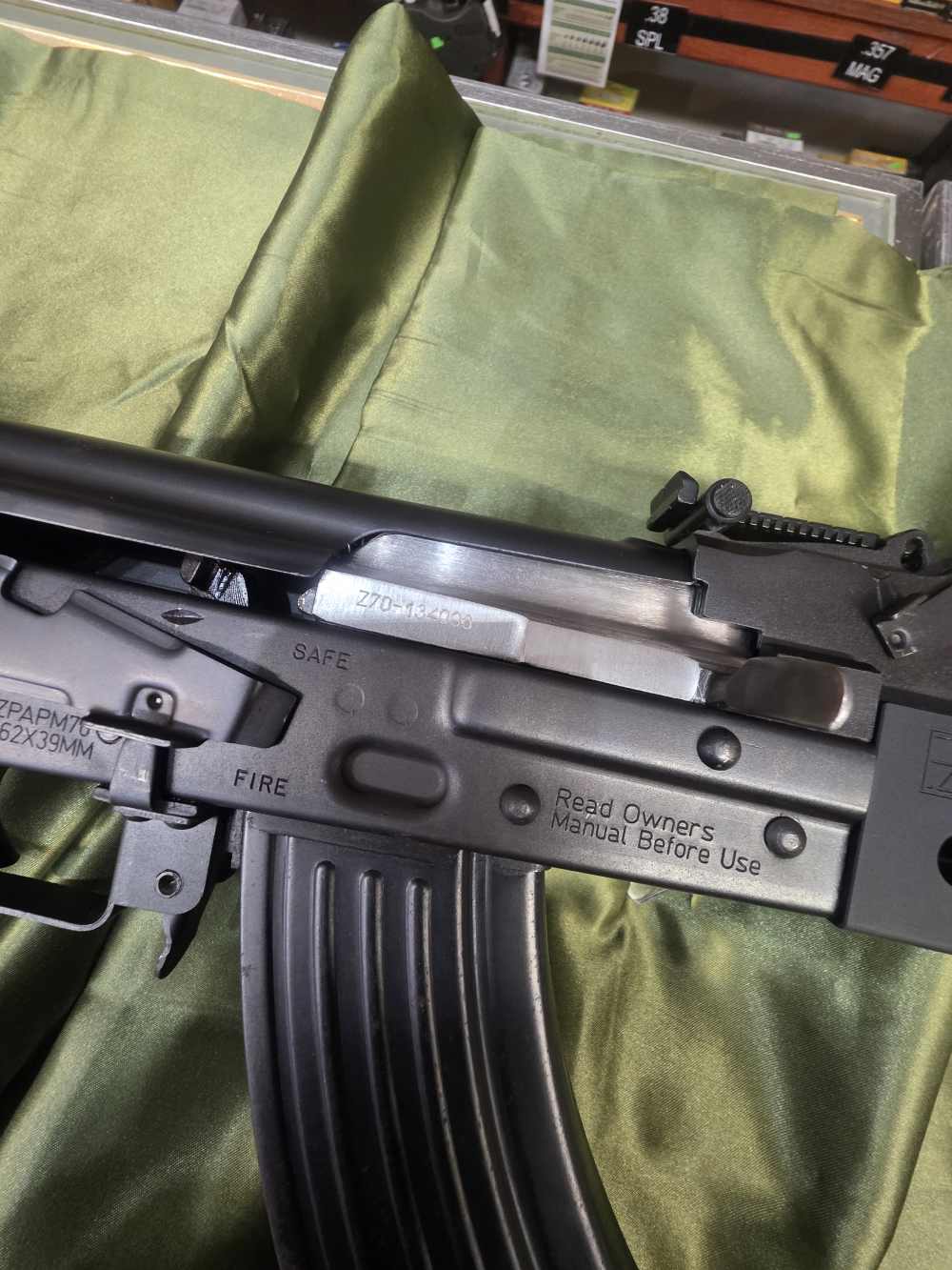 Zastava ZPAPM70 AK Style 30 RD Mag MINT Folding Stock-img-5