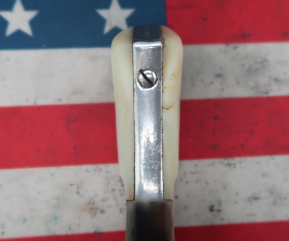 Vintage Smith & Wesson .32 Double Action Fourth Model Revolver Pearl Grips-img-15