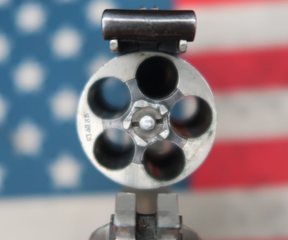 Vintage Smith & Wesson .32 Double Action Fourth Model Revolver Pearl Grips-img-19