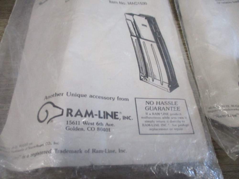 2 RAM-LINE 30rd Mags FITS AR15 AR180 Mini14 AR-15 AR-180 Mini-14 5.56 223 -img-6