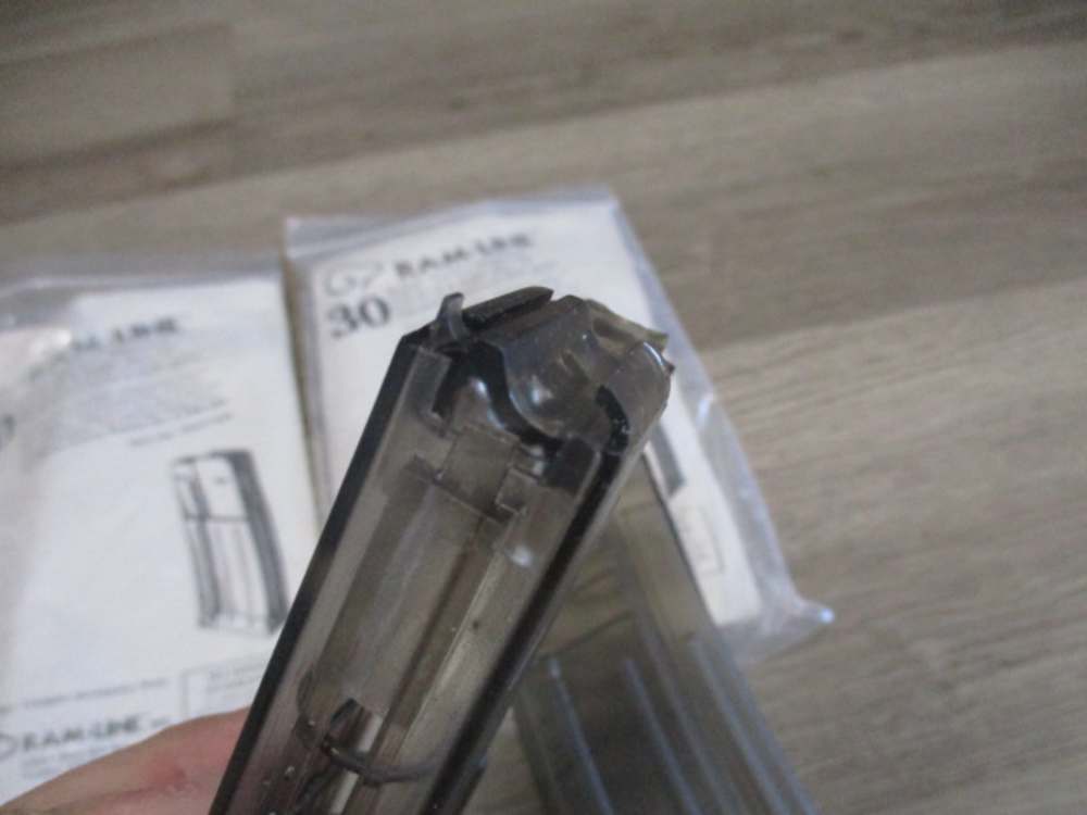 2 RAM-LINE 30rd Mags FITS AR15 AR180 Mini14 AR-15 AR-180 Mini-14 5.56 223 -img-5