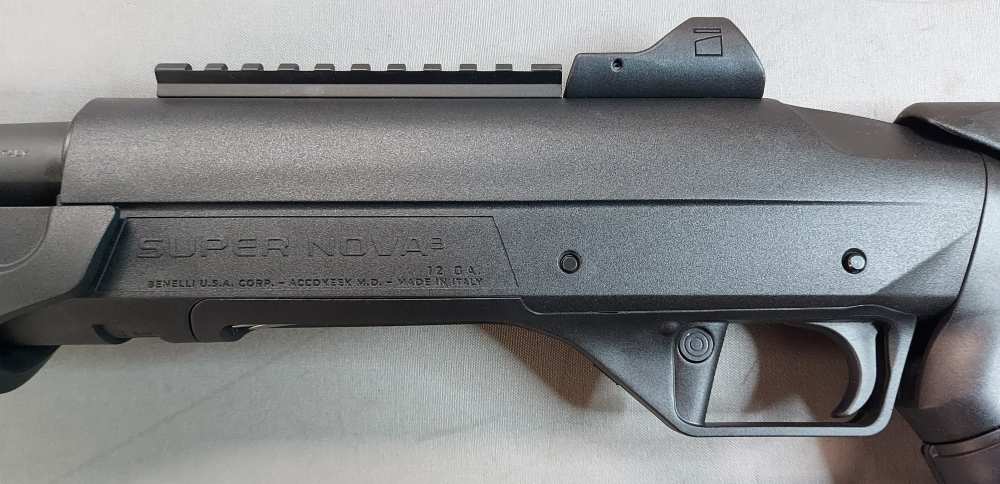 Benelli Super Nova 3 Pump-Action Shotgun 12 Gauge 3" Chamber 18.5" 7 Rounds-img-4