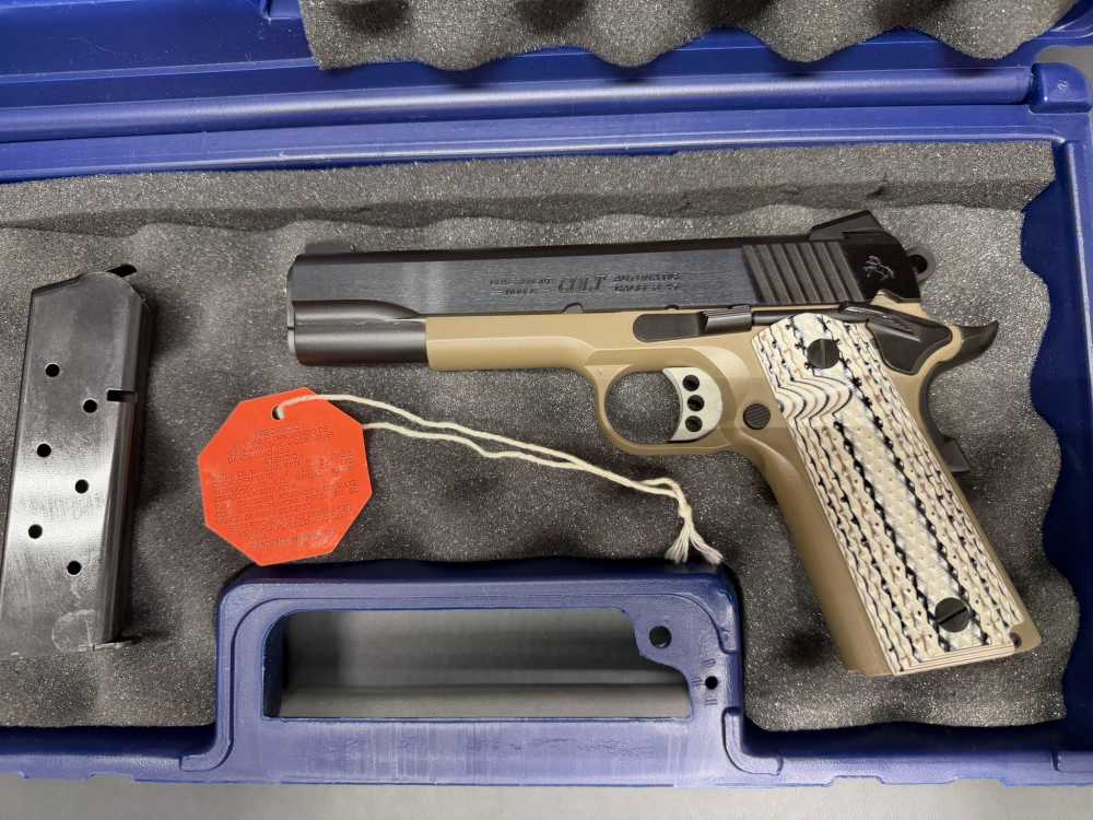 COLT TALO LIMITED EDITION 1911 XSE FDE GOVERNMENT*AMAZING LIKE NEW* BOXED -img-12