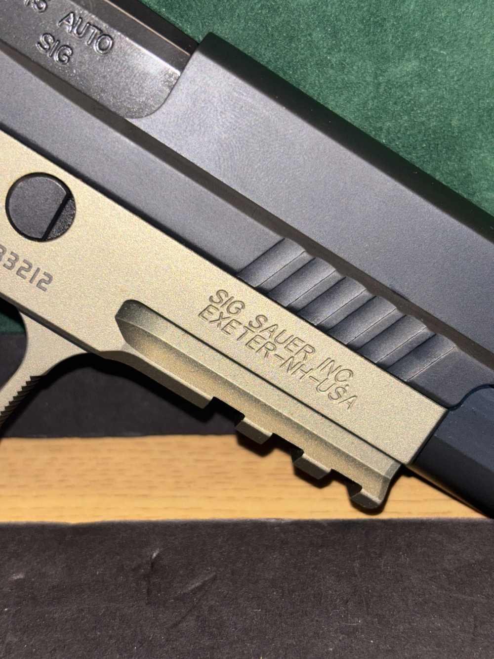 SIG SAUER P220 COMBAT WITH 4 MAGS AND EXTRA GRIPS-img-3