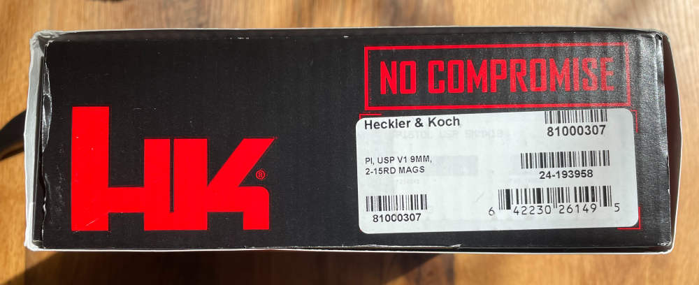 NIB HK Heckler and Koch USP 9mm V.1 Complete Frame - No Slide or Barrel-img-7