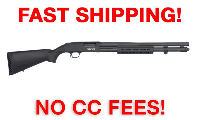 Mossberg 590S Tactical OR 12GA 20" 13+1 Matte Blue Shotgun 51604-img-0