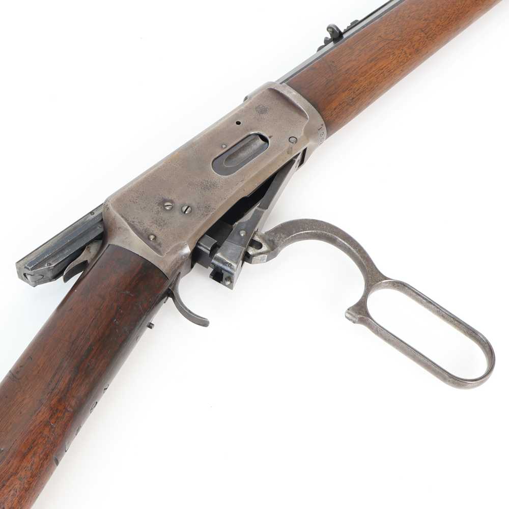 Winchester Model 1894, 30 WCF 26” Half Octagonal Blued/Wood Antique 1898!-img-39