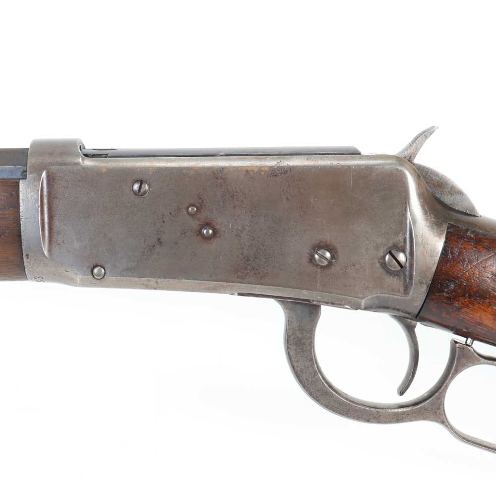 Winchester Model 1894, 30 WCF 26” Half Octagonal Blued/Wood Antique 1898!-img-18