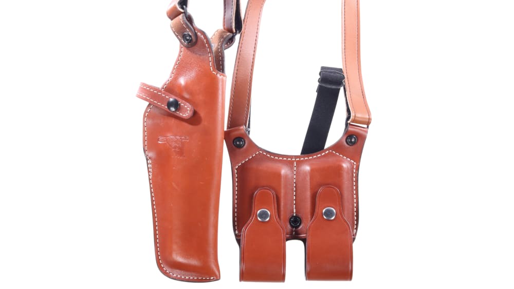 Gould & Goldrich Right Hand Desert Eagle Leather Shoulder Holster -img-1