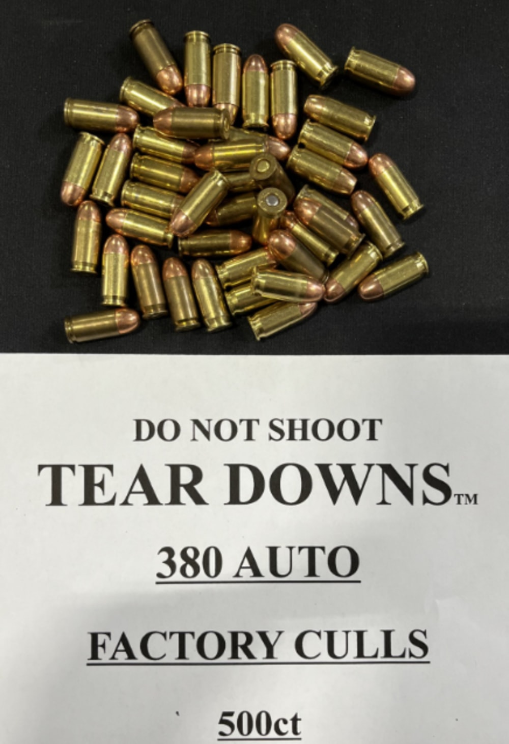 .380 AUTO FACTORY CULLS 500ct-img-0