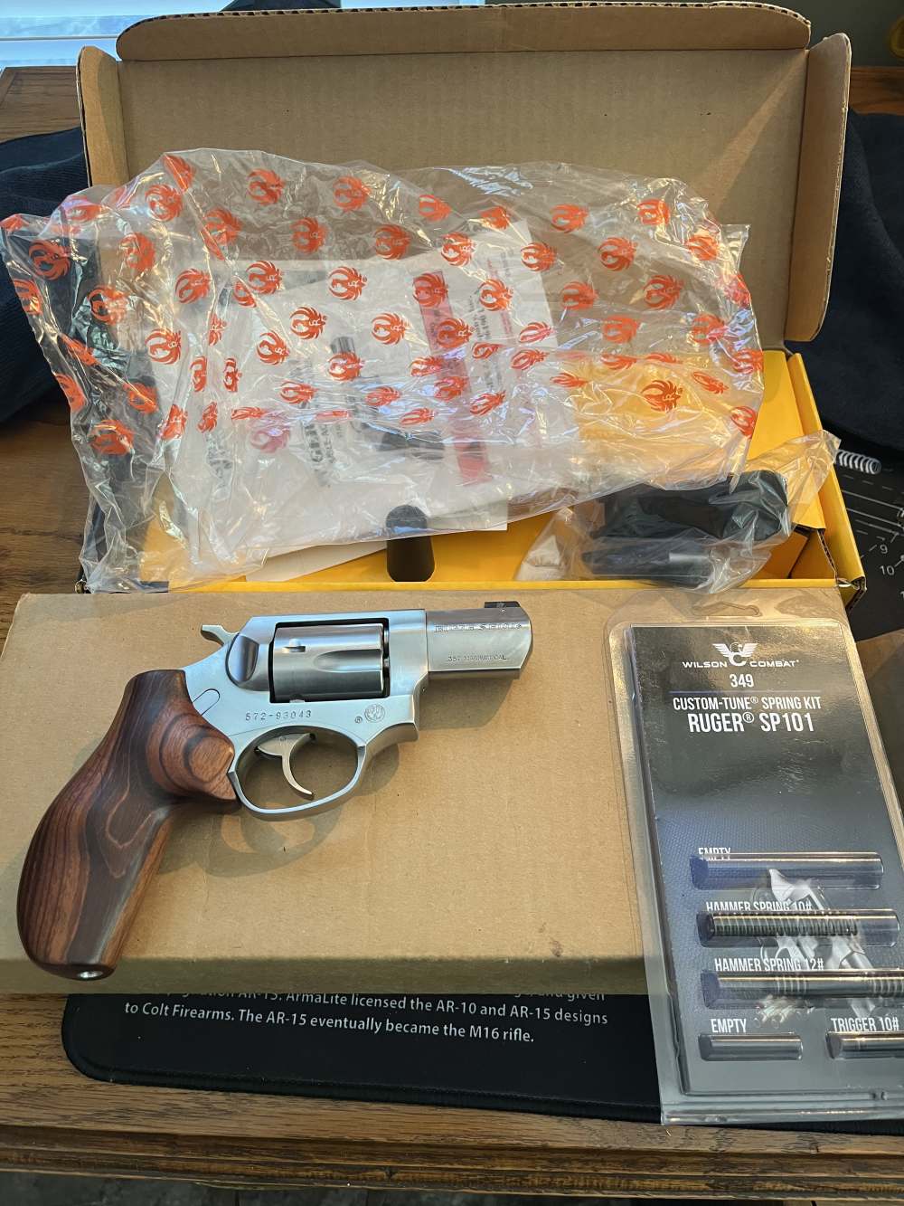 Ruger SP101 S/S .357 Magnum VGCD-img-0