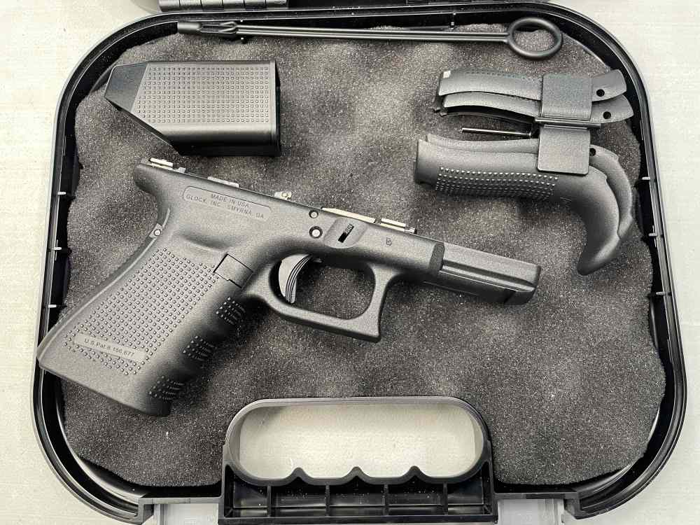 Factory Glock 19 Gen 4 complete frame in box extras G19 9mm parts build-img-0