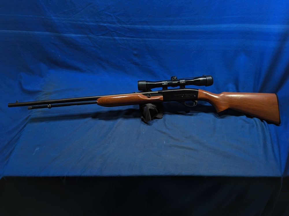 Remington 552 Speedmaster 22 S/L/LR Rifle w/ Bushnell Scope - Minty-img-0