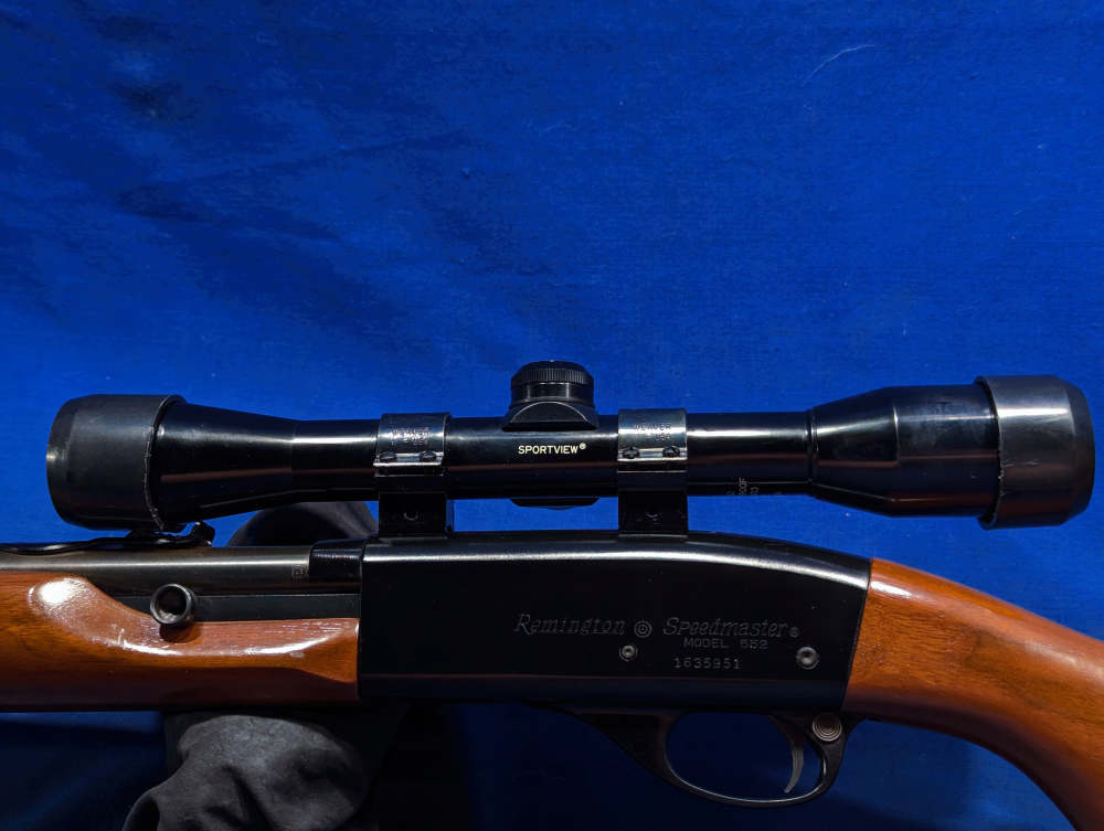 Remington 552 Speedmaster 22 S/L/LR Rifle w/ Bushnell Scope - Minty-img-21