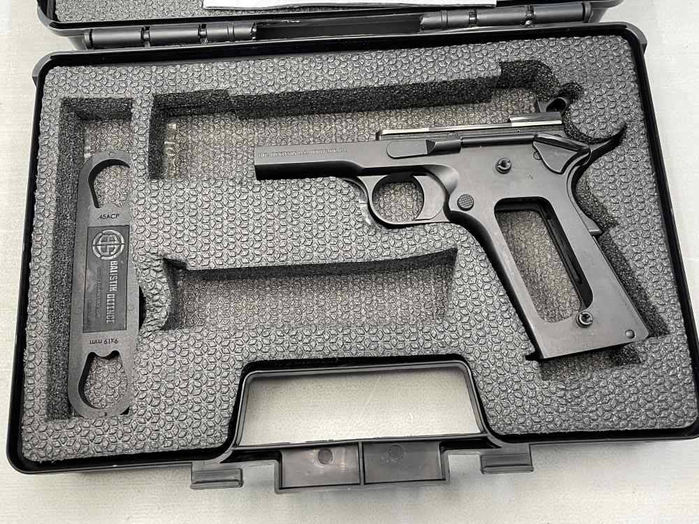 Balistik Defence .45 Auto 1911 full size complete frame black in box ACP FS-img-0