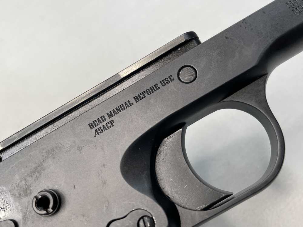 Balistik Defence .45 Auto 1911 full size complete frame black in box ACP FS-img-7
