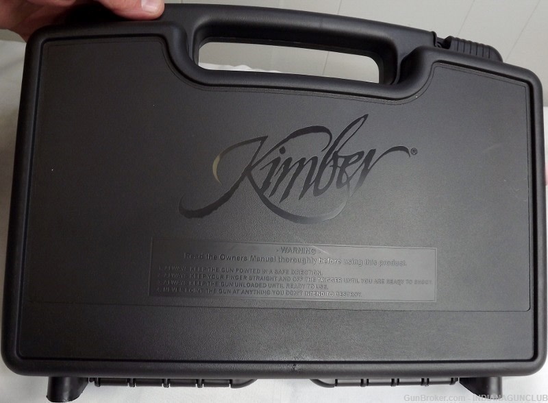 NIB KIMBER KHX CUSTOM LG 9MM 5" CASE-img-8