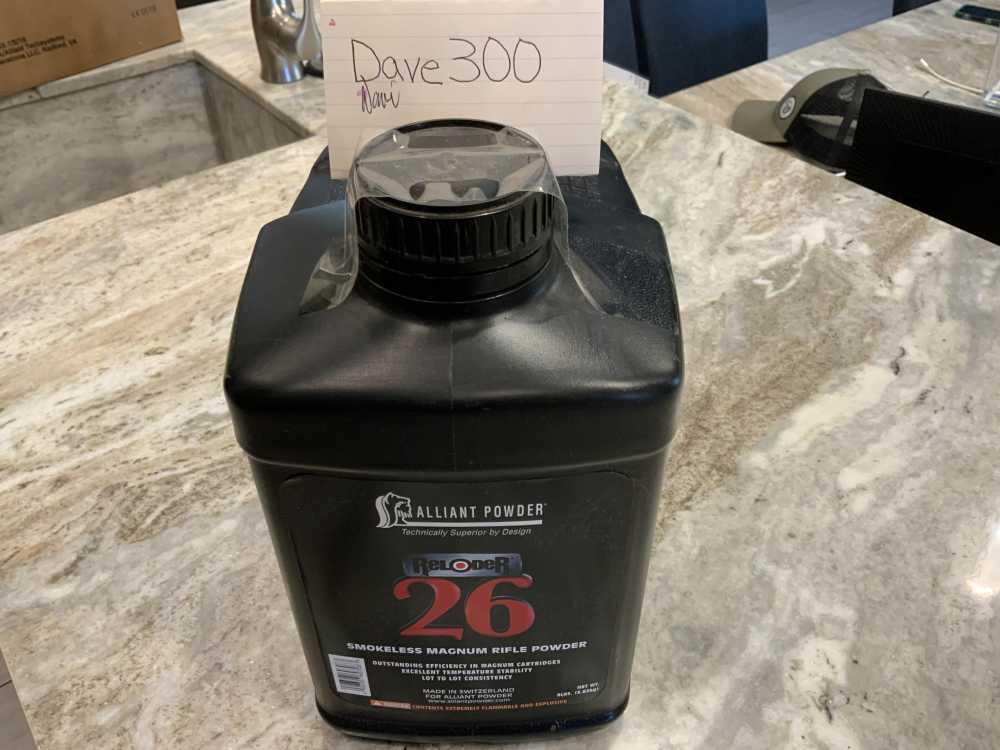 RL26 Reloder 26 Powder, Factory Sealed, 8 pound, Certified Hazmat Shipper-img-0