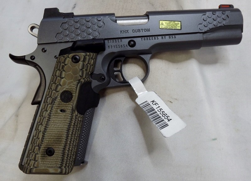 NIB KIMBER KHX CUSTOM FO LG 9MM 5" CASE-img-0